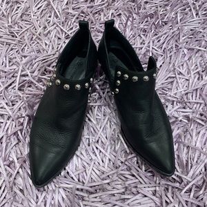 Rebecca Minkoff Leather Booties with Studs